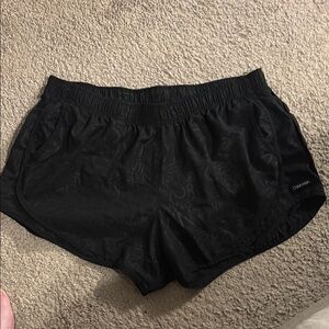 Calvin Klein Black Athletic Shorts Lightweight Breathable